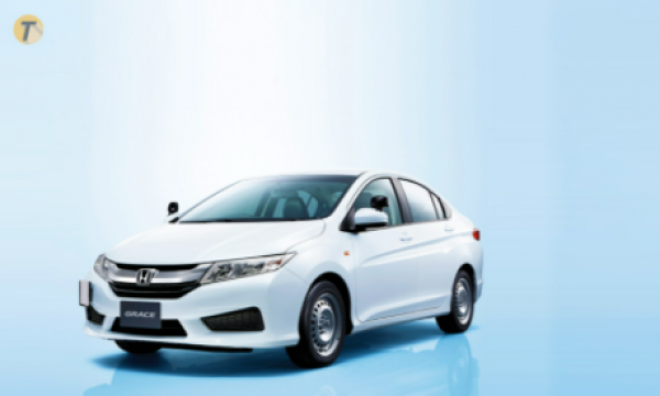 The sixth-generation Honda Grace, arising star of the recondition market in Bangladesh